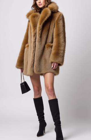 Eryne - Faux Fur Coat